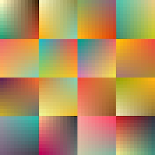 Vector Templates: Coloured Background Collection