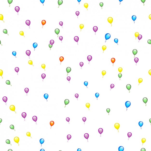 Free vector coloured balloons background