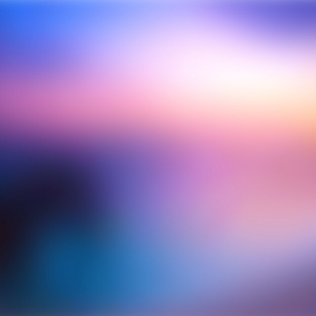 Coloured blurred background