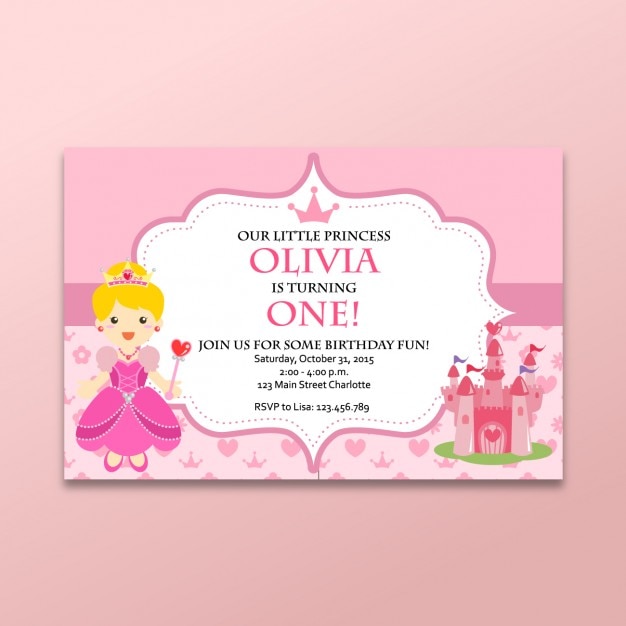 Free vector coloured fairy tales card