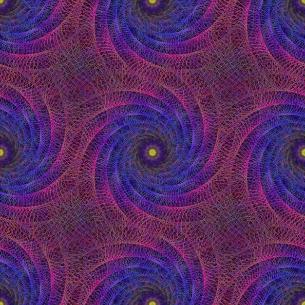 Free Vector coloured fractal background design