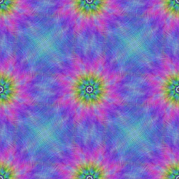 Coloured fractal background design