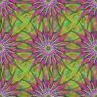 Free vector coloured fractal background design