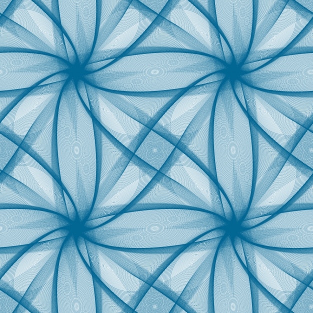 Free Vector coloured fractal background design
