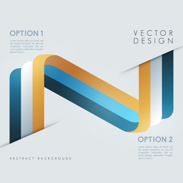 Free vector coloured infographic template