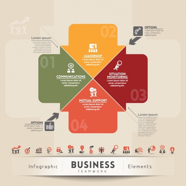 Coloured Infographic Template