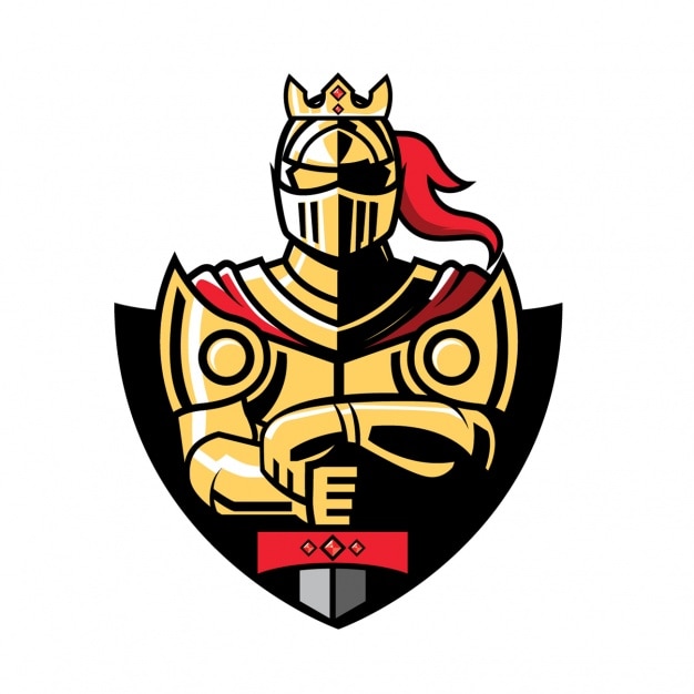 Coloured knight design