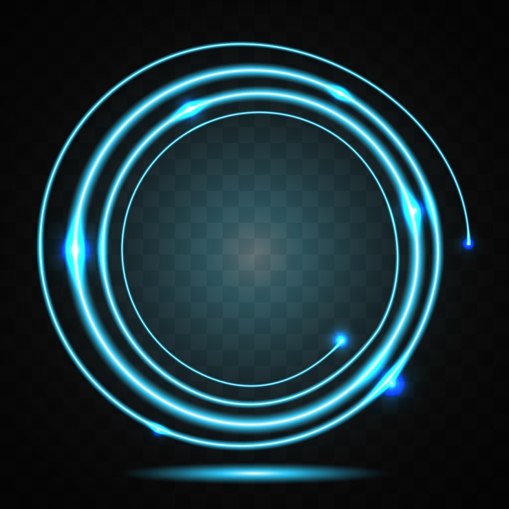 Free Vector coloured lights design