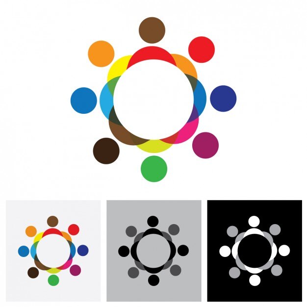 дизайн логотипа Цветное