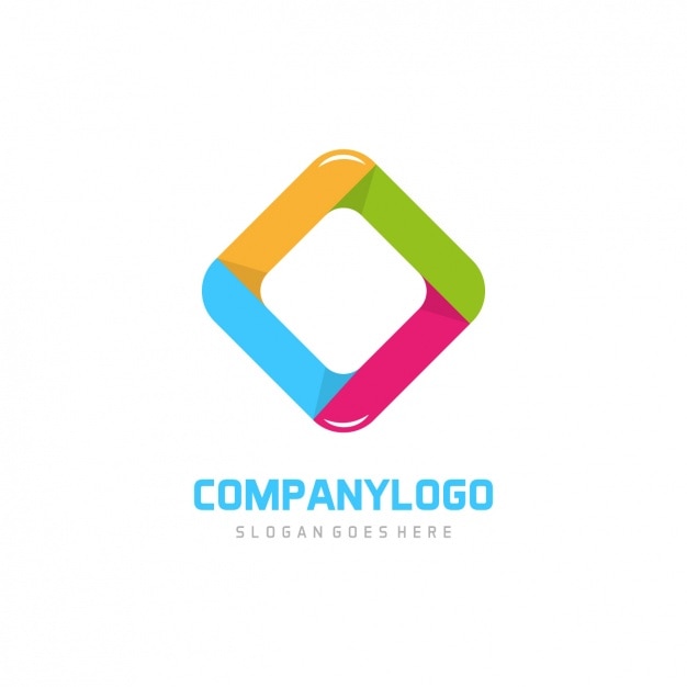 Free vector coloured logo template