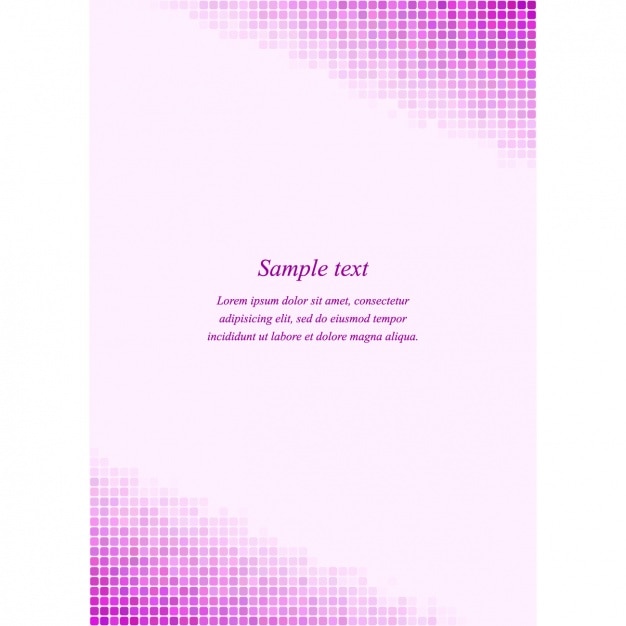 Free vector coloured page templates