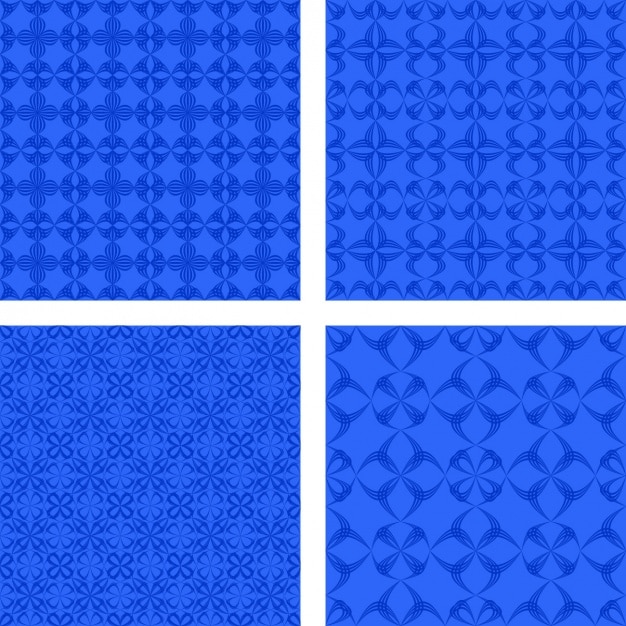 Free vector coloured patterns collection