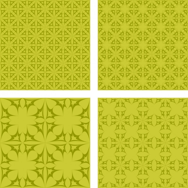 Free vector coloured patterns collection