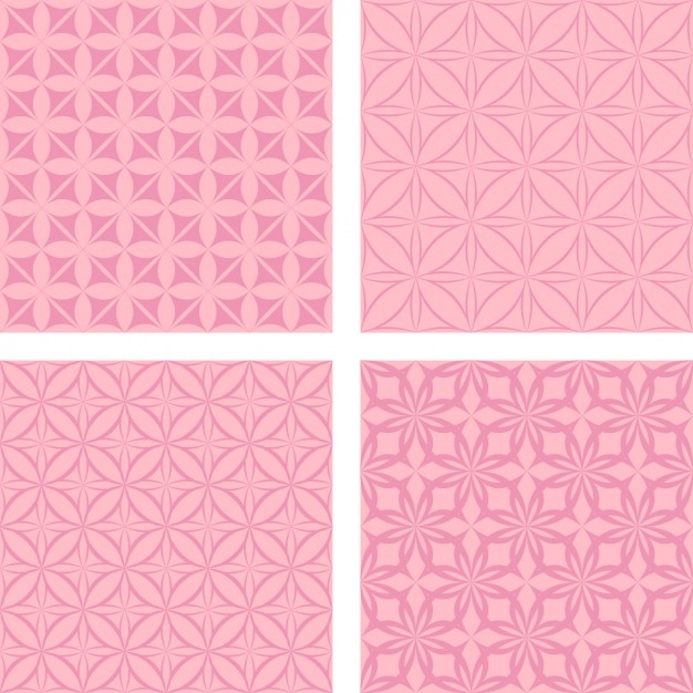 Free vector coloured patterns collection