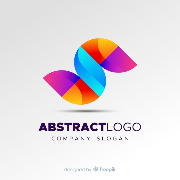 Красочный абстрактный логотип шаблон