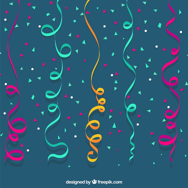 Realistic Colorful Confetti Background Graphic by distrologo · Creative  Fabrica