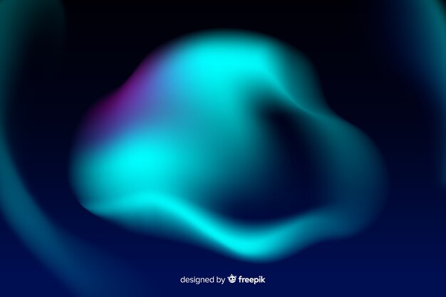 Colourful northern lights abstract background