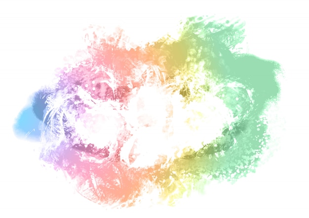 Free vector colourful painted background