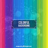 Free vector colourful rainbow background