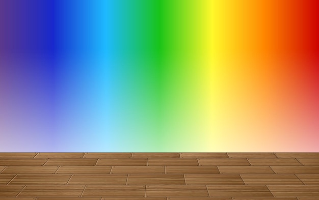 Colourful rainbow gradient background