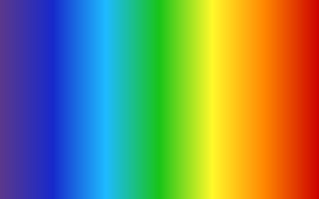 カラフルな虹のグラデーションの背景