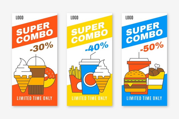 Combo offers - banners concept