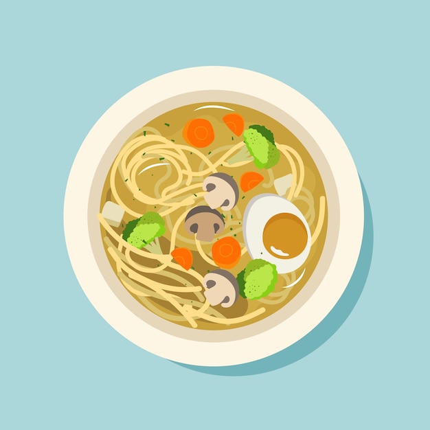 Free vector comfort food concept