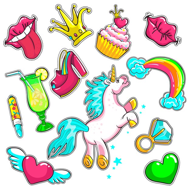 Page 18  Cute Little Stickers Images - Free Download on Freepik