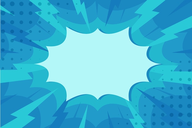 Free vector comic style background