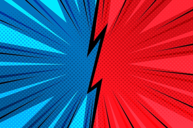 Free vector comic style background