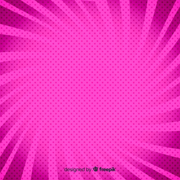 Comic or superhero background in halftone style