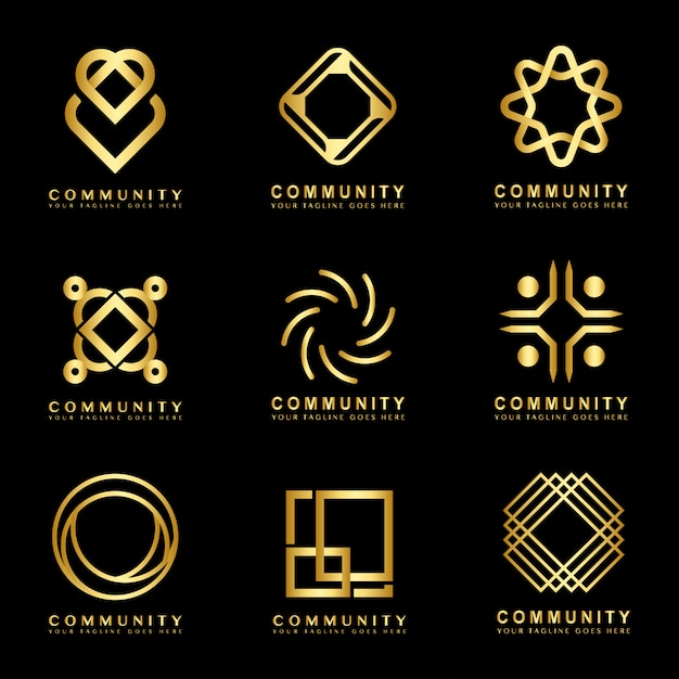 Free vector community logo