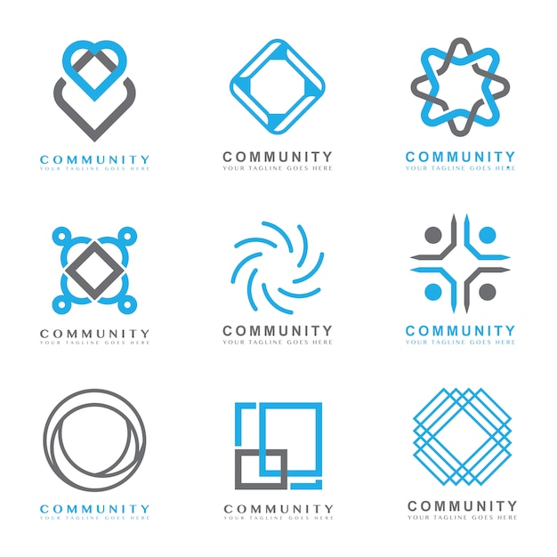 Free vector community logo