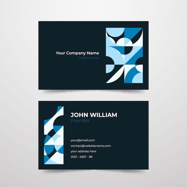 Company branding minimal style