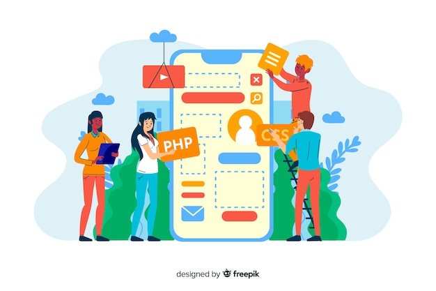 Concept design process landing page