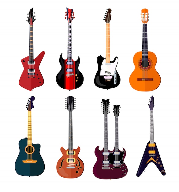 Concert guitar set