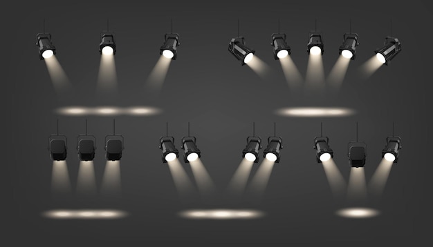 concert spotlight studio spot light beam for show