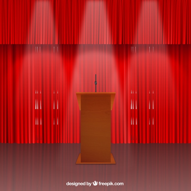 Conference stage