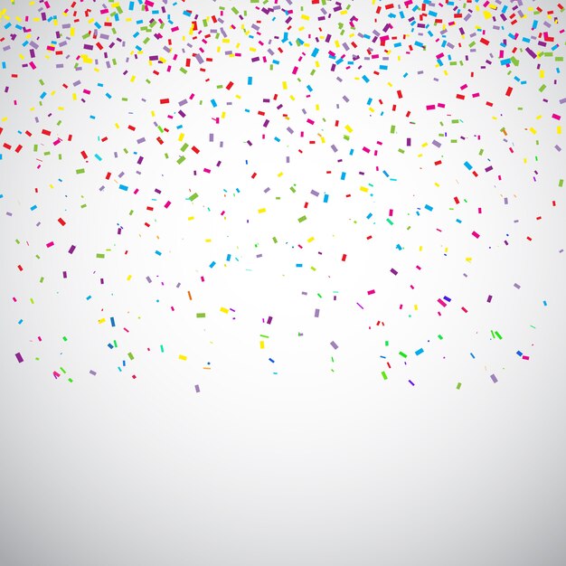 Confetti background 