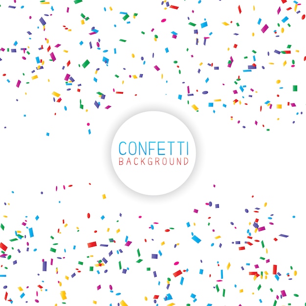 Free vector confetti background