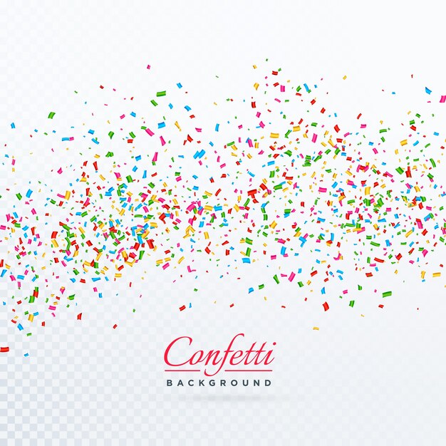 confetti burst background template design