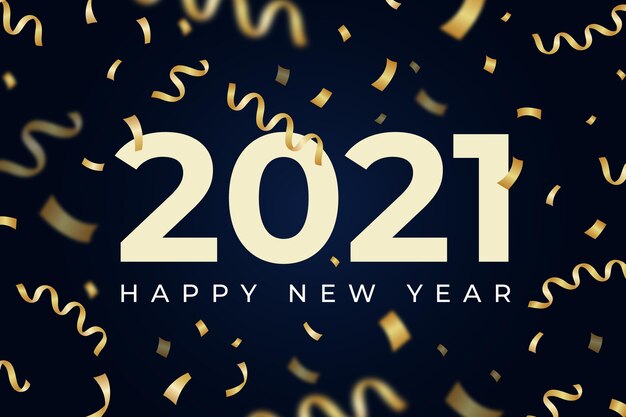 Конфетти новый год 2021 фон