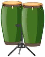 Free vector conga drum musical instrument