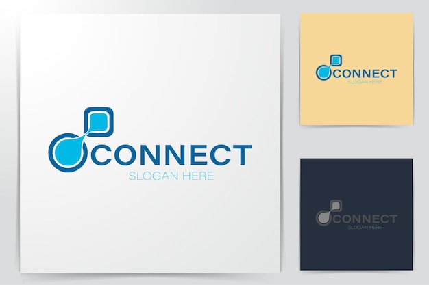 Connect community abstract group petal logo Ideas Inspiration logo design