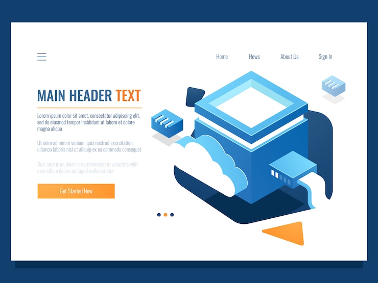 Free Vector connection for cloud data storage, backup copy on remote device, server room