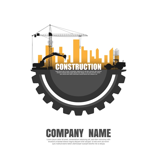 Download Construction Company Logo Shirts PSD - Free PSD Mockup Templates