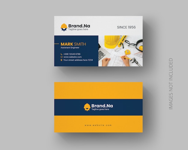 Construction Business Card Images Free Vectors Stock Photos Psd