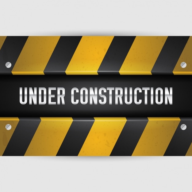 Free Vector "under construction" design