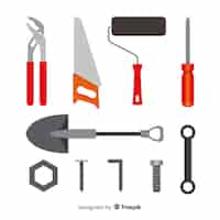 Free vector construction equipment collection