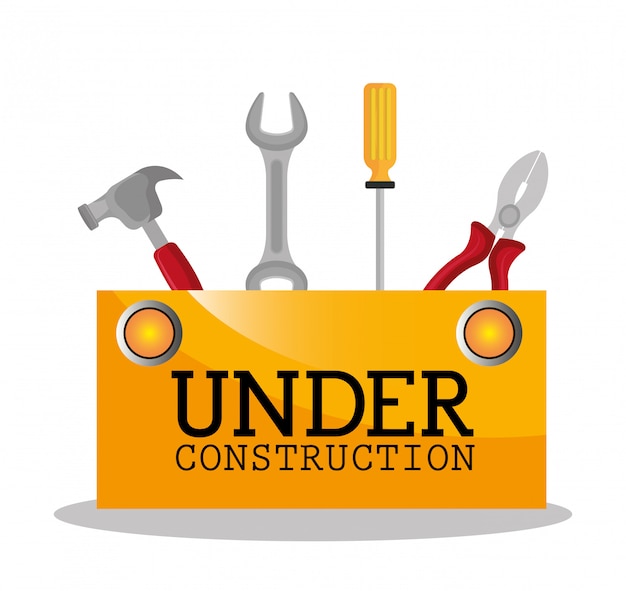 Under construction illustration